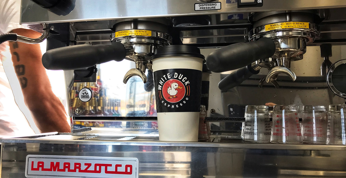 Best Espresso Machine for a Drive-Thru - White Duck Espresso
