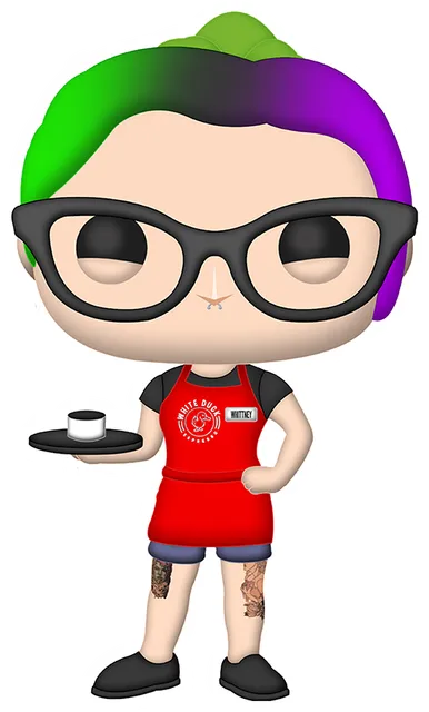 January 2022 sticker by White Duck Espresso