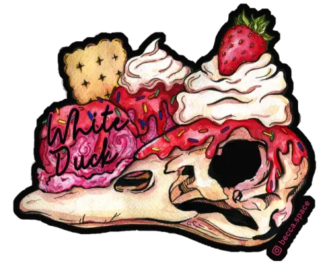 July 2022 sticker by Becca Henthorne