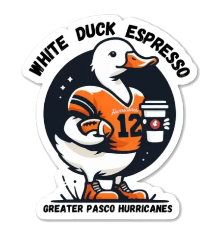 August 2024 sticker by Greater Pasco Hurricanes